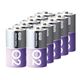 （まとめ） TANOSEE アルカリ乾電池 プレミアム 単2形 1箱（10本） 【×4セット】 - 縮小画像1