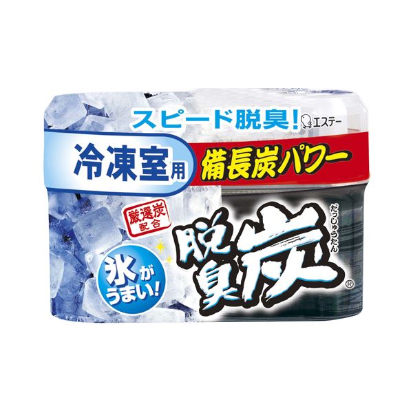 （まとめ） エステー 脱臭炭 冷凍室用 70g 1セット（3個） 【×4セット】