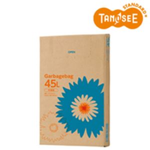 TANOSEE ゴミ袋 半透明 45L 110枚BOX 商品写真