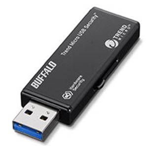 ハードウェア暗号化 USB3.0メモリー ウイルススキャン1年 32GB 商品写真