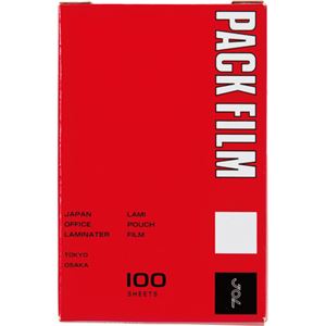 (まとめ) JOL ラミネートフィルム 名刺サイズ 100μ 5174 1パック(100枚) 【×15セット】 商品写真