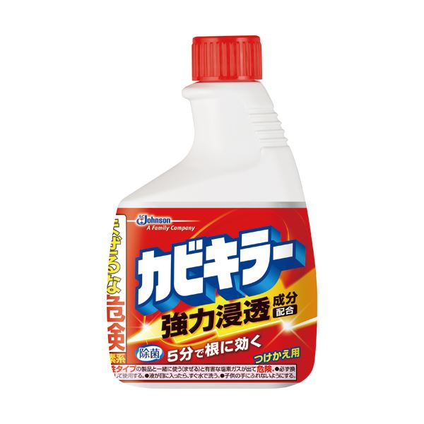 (まとめ) ジョンソン カビキラー つけかえ用 400g 1本 【×10セット】