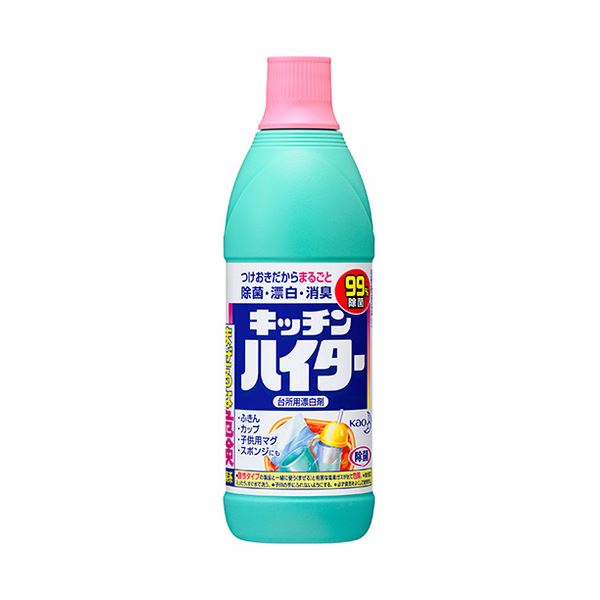 （まとめ） 花王 キッチンハイター 小 600ml 1本 【×20セット】