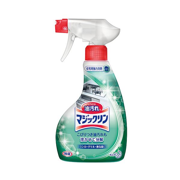 (まとめ) 花王 マジックリン ハンディースプレー 本体 400ml 1本 【×10セット】