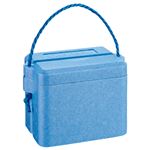 (まとめ) 石山 発泡クールボックス 3.9L ブルー TI-35 1個 【×15セット】