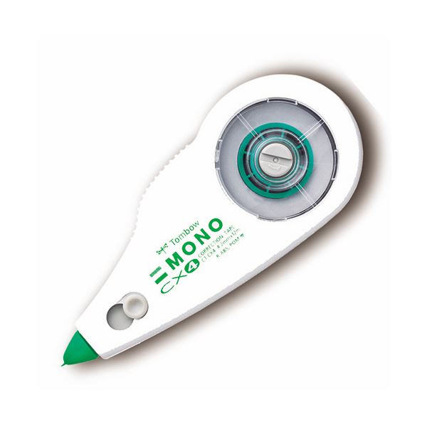 （まとめ） トンボ鉛筆 修正テープ モノCX4 本体4.2mm幅×12m CT-CX4 1個 【×10セット】