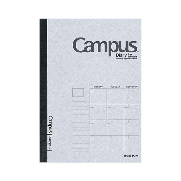 （まとめ） コクヨキャンパスダイアリー（フリータイプ） A5 24枚 ニ-CF103N 1冊 【×30セット】