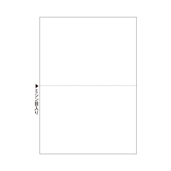 （まとめ）ヒサゴ マルチプリンタ帳票 A4 白紙2面 BP2002 1冊(100枚) 【×5セット】