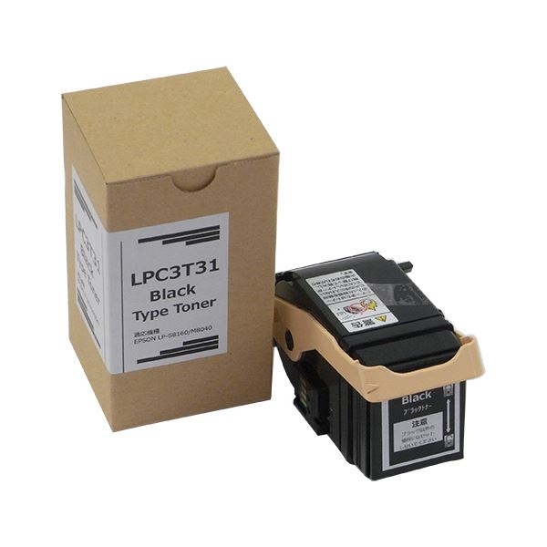 トナーカートリッジ LPC3T31K汎用品 ブラック 1個