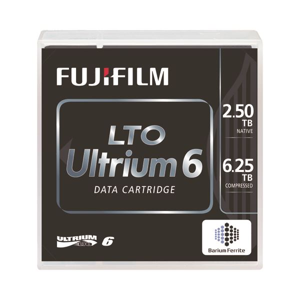 富士フイルム LTO Ultrium6データカートリッジ バーコードラベル(横型)付 2.5TB LTO FB UL-6 OREDPX5Y1箱(5巻)