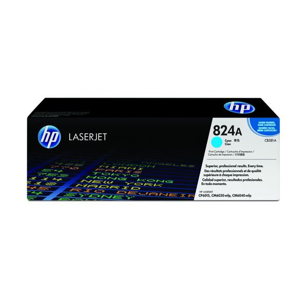 HP プリントカートリッジ シアンCB381A 1個