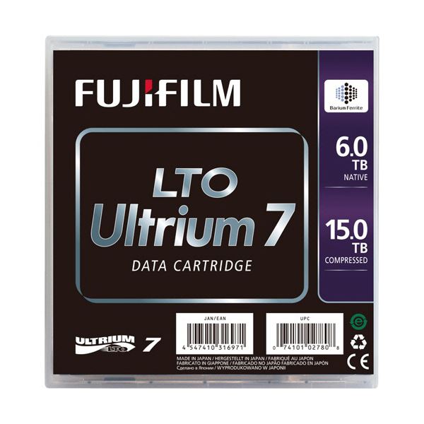 TANOSEE 富士フイルム LTOUltrium7 データカートリッジ 6.0TB/15TB 1パック(5巻)