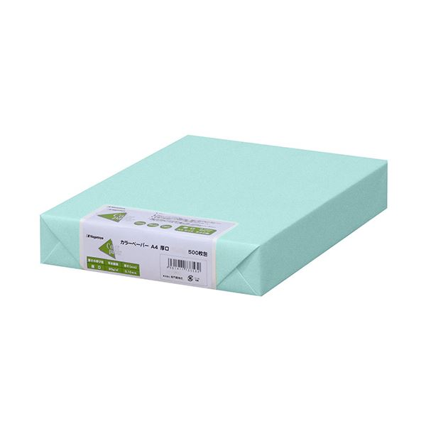 （まとめ）長門屋商店 Color Paper A4厚口 空 ナ-3362 1冊(500枚) 【×3セット】