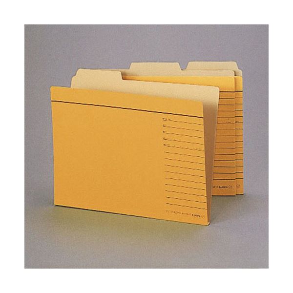 （まとめ）ライオン事務器 カットフォルダー A5判A5-3F-R-30P 1パック(30冊) 【×3セット】