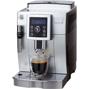 デロンギ マグニフィカS スペリオレ全自動コーヒーマシン シルバーブラック ECAM23420SBN 1台 - 拡大画像