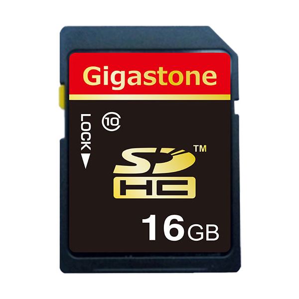 （まとめ）Gigastone SDHCカード16GB class10 GJS10/16G 1枚【×3セット】