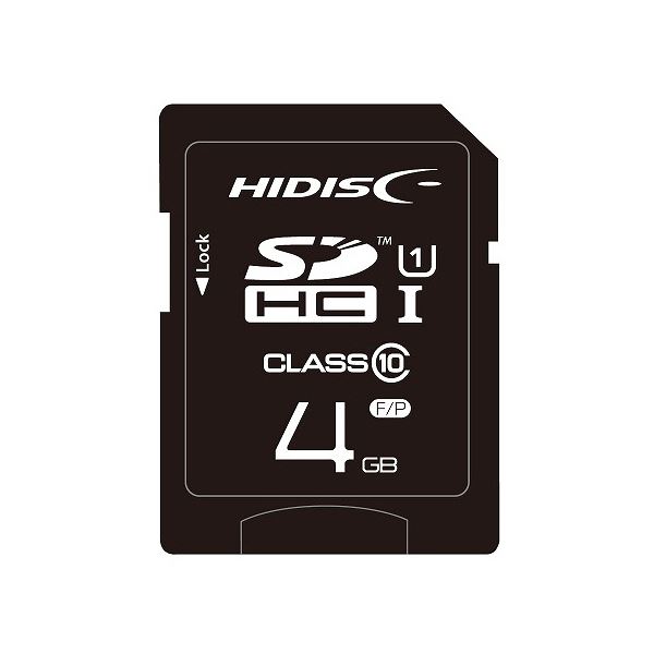 （まとめ）ハイディスク SDHCカード 4GBclass10 UHS-I対応 HDSDH4GCL10UIJP3 1枚【×5セット】