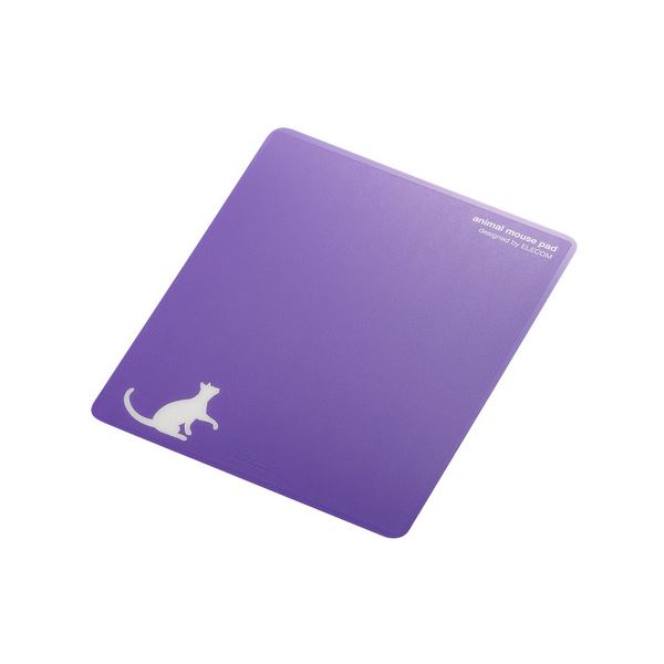 （まとめ）エレコムレーザー&光学式マウス対応マウスパッド animal mousepad ネコ MP-111E 1枚【×5セット】