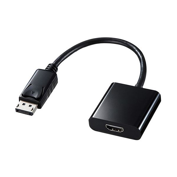 サンワサプライDisplayPort-HDMI変換アダプタ AD-DPPHD01 1個