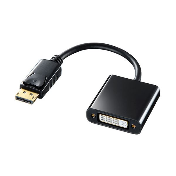 サンワサプライDisplayPort-DVI変換アダプタ AD-DPDVA01 1個