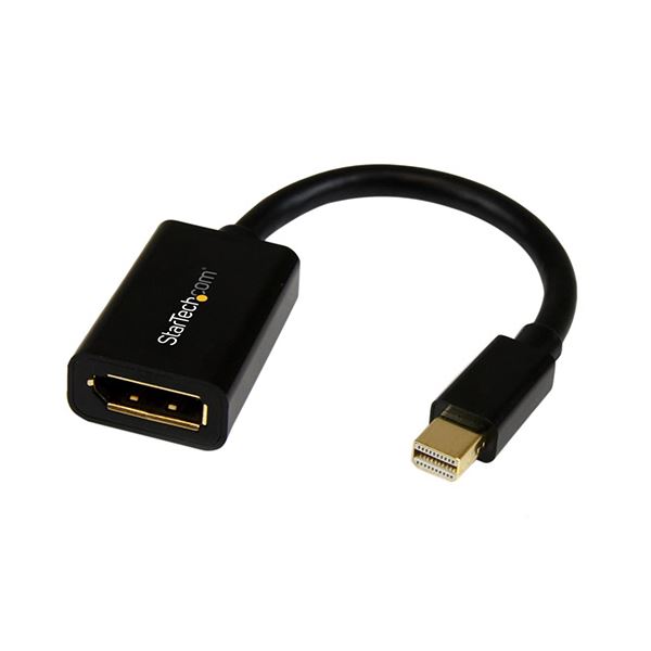 （まとめ）StarTech MiniDisplayPort-DisplayPort変換ケーブルアダプタ 15cm オス/メス MDP2DPMF6IN1本【×3セット】