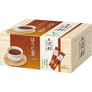 辻利 インスタントほうじ茶 0.8g 1セット（200本：100本×2箱） - 拡大画像