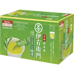 宇治の露製茶 伊右衛門インスタント緑茶スティック 0.8g 1セット（600本：120本×5箱）