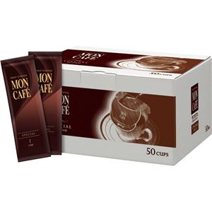 片岡物産 モンカフェ ドリップコーヒースペシャルブレンド 7.5g 1セット（100袋：50袋×2箱） - 拡大画像