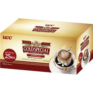 UCC ゴールドスペシャルドリップコーヒー リッチブレンド 8g 1セット（100袋：25袋×4箱） - 拡大画像