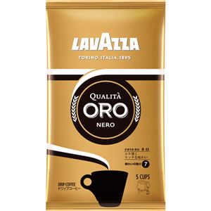 片岡物産 ラバッツァ ドリップコーヒークオリタオロ ネロ 7.5g 1セット（60袋：5袋×12パック） - 拡大画像