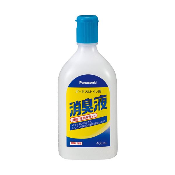 パナソニック エイジフリーポータブルトイレ用消臭液 無色タイプ 400ml/本 VALTBN5M 1セット（12本）