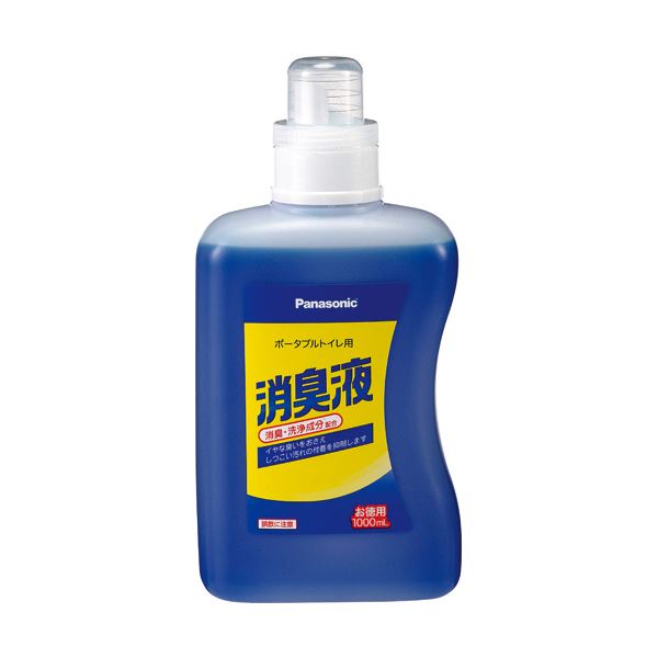 パナソニック エイジフリーポータブルトイレ用消臭液 青色タイプ 1000ml/本 VALTBL1LB 1セット（6本）