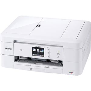 ブラザー PRIVIOインクジェット複合機 A4 ホワイト DCP-J982N-W 1台 - 拡大画像