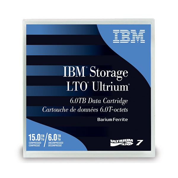 IBM LTO Ultrium7データカートリッジ 6.0TB/15.0TB 38L7302 1セット（5巻）