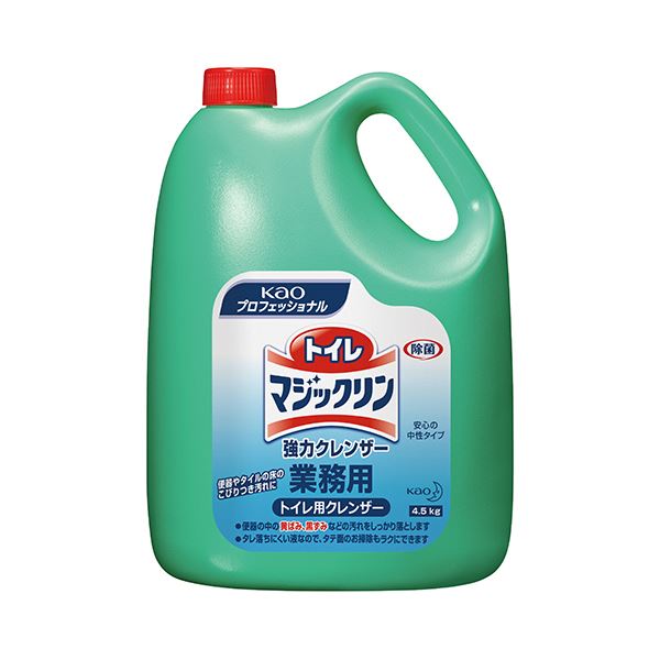 花王 トイレマジックリン 強力クレンザー業務用 4.5kg/本 1セット（4本）