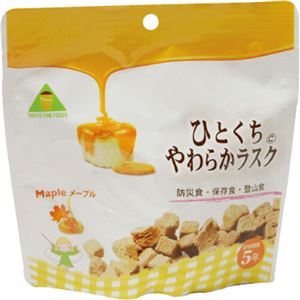 東京ファインフーズひとくちやわらかラスク メープル HP32 1ケース（32食）