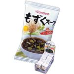 （まとめ）アサヒグループ食品 WAKODOもずくスープ 3.6g 1箱（20食）【×2セット】