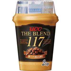（まとめ）UCC カップ コーヒー ザ・ブレンド117 1ケース（60カップ ：2カップ ×30個）【×2セット】 - 拡大画像