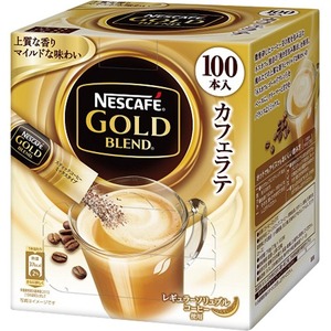 （まとめ）ネスレ ネスカフェ ゴールドブレンドコーヒーミックス 1箱（100本）【×2セット】 - 拡大画像