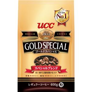 （まとめ）UCC ゴールドスペシャルスペシャルブレンド 400g（粉）/袋 1セット（3袋）【×2セット】 - 拡大画像