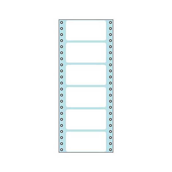 （まとめ）コクヨ 連続伝票用紙（タックフォーム）横4_5/10×縦11インチ（114.3×279.4mm）6片 ECL-146 1パック（100シート）【×2セット】
