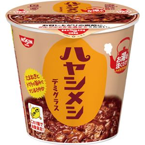 (まとめ)日清食品 日清ハヤシメシ デミグラス103g 1ケース(6食)【×5セット】