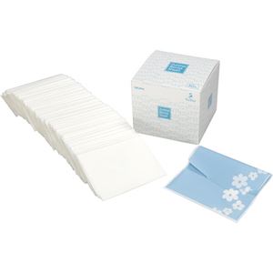 （まとめ）アズマ工業 ずれない便座シート ケース付 1箱（50枚）【×5セット】