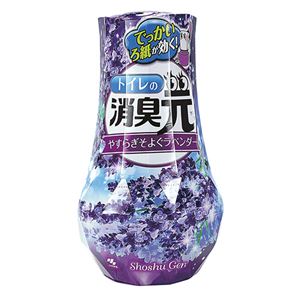 （まとめ）小林製薬 トイレの消臭元やすらぎそよぐラベンダー 400ml 1セット（3個）【×5セット】