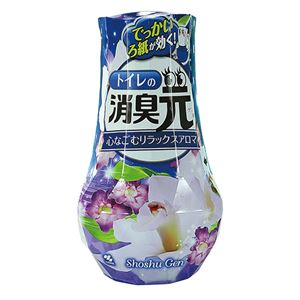 （まとめ）小林製薬 トイレの消臭元心なごむリラックスアロマ 400ml 1セット（3個）【×5セット】