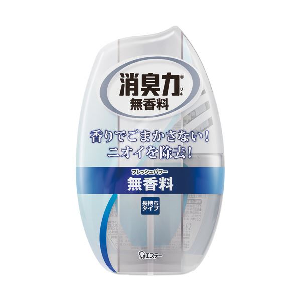 （まとめ）エステー お部屋の消臭力 無香料 400ml 1セット（3個）【×5セット】