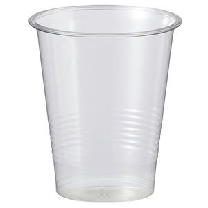 （まとめ）TANOSEE リサイクルPETカップ 270ml（9オンス）1パック（100個）【×10セット】 - 拡大画像