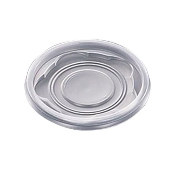 （まとめ）中央化学 CFカップ 85-180 平蓋 1パック（100個）【×10セット】