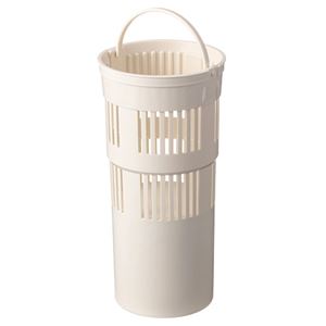 （まとめ）伸晃 流し用ゴミカゴ 80mmタイプホワイト SP-106W 1個【×10セット】