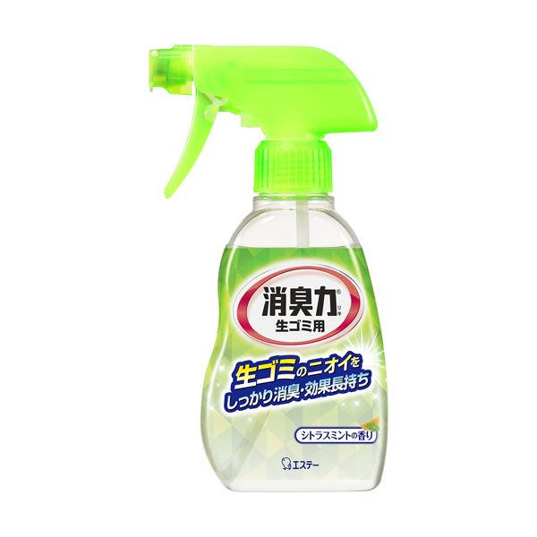 （まとめ）エステー 消臭力 生ゴミ用スプレー シトラスミントの香り 200ml 1本【×10セット】